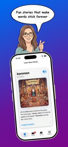 Learn German: Word Story screenshot