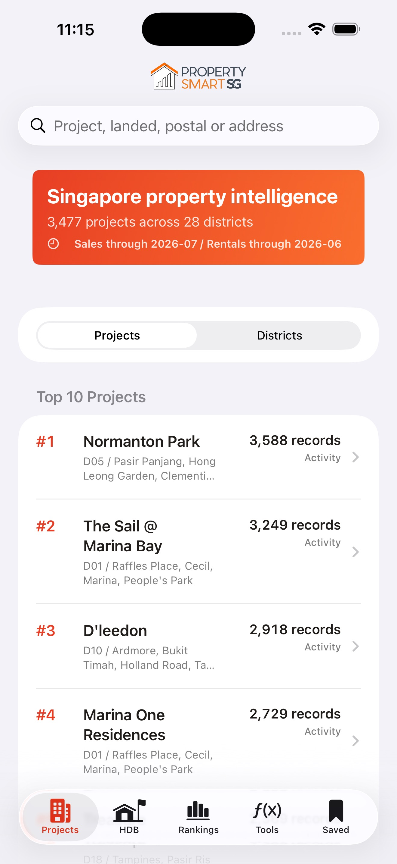 PropertySmartSG screenshot 2