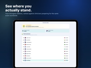OSCEY: AI OSCE Prep & Practice iPad screenshot