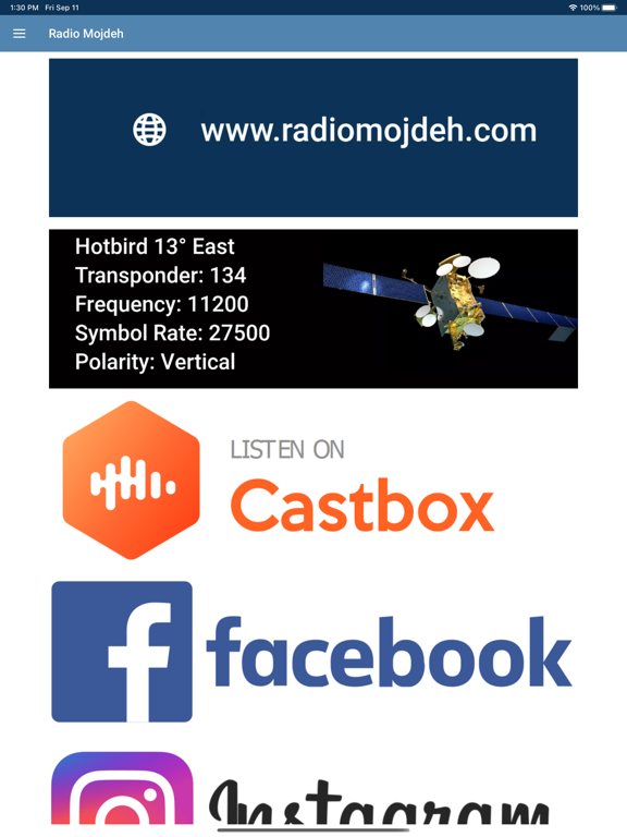 Screenshot #5 pour Radio Mojdeh