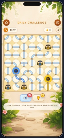 Alchemia: Water Flow Connect iPhone screenshot
