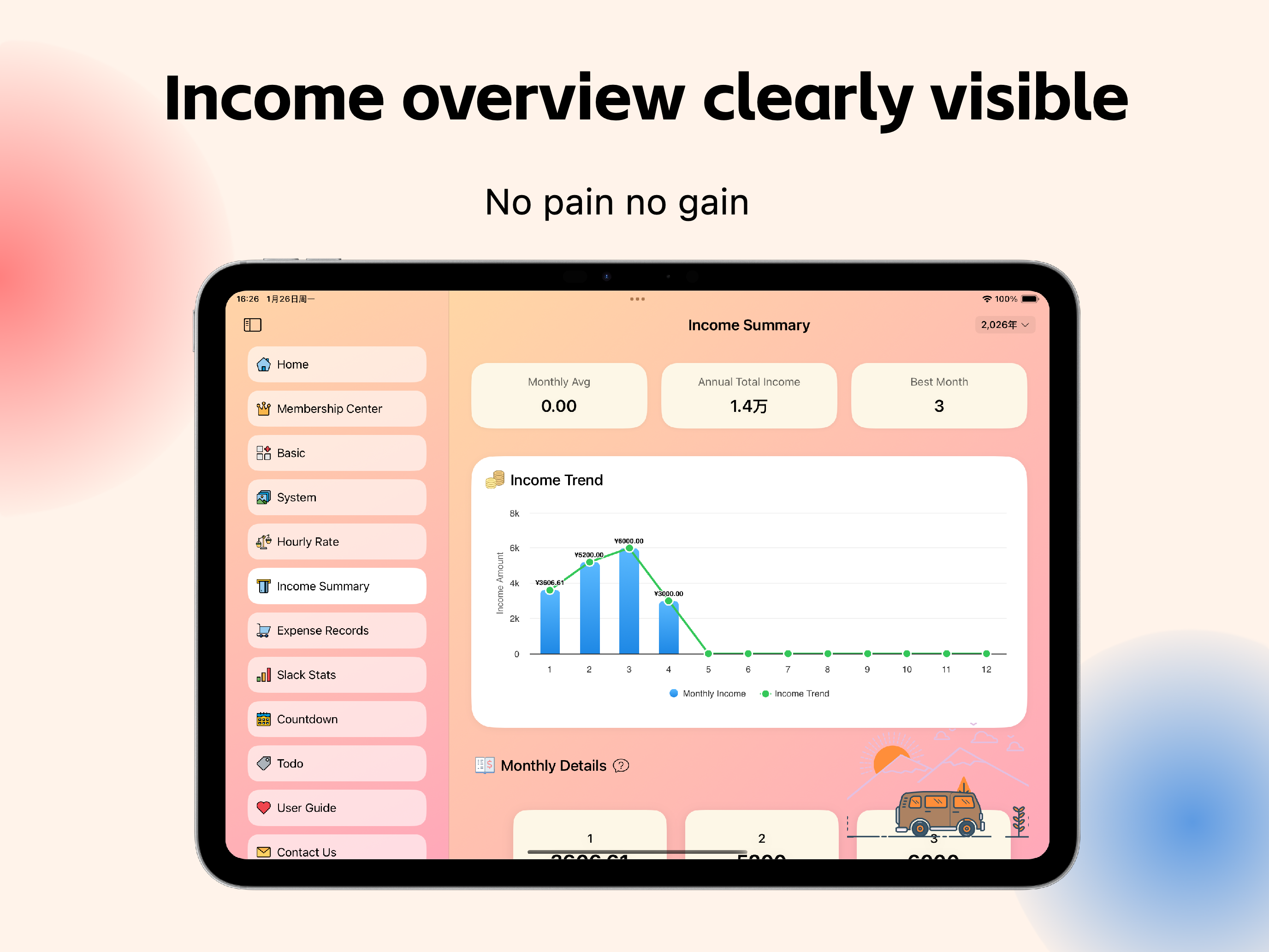 NiumaClock - Idle Income