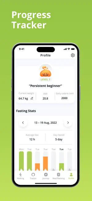 NutriWalking - Step Counter screenshot 6