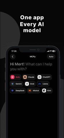 MCPy iPhone screenshot
