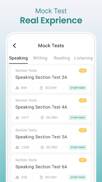 PTE® Exam Practice Preparation Screenshot