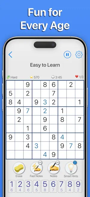Sudoku No Pop-up Ads screenshot 3