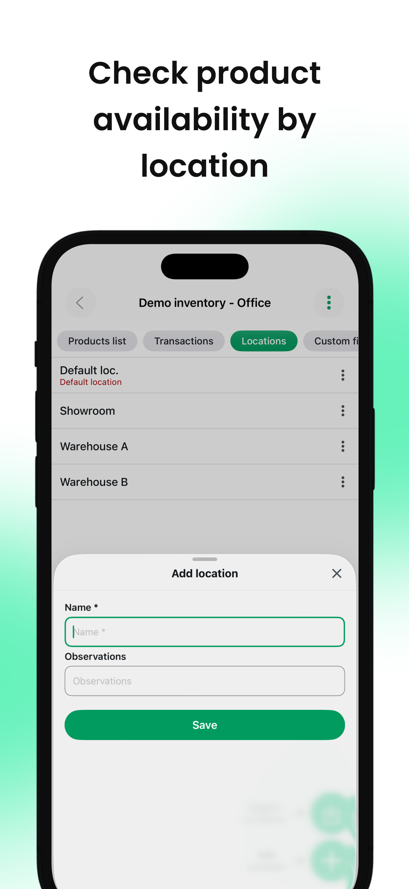 Mobile Inventory: Scan & Track