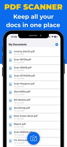 PDF Scanner: Scan to PDF, OCR Screenshot 3 of 3