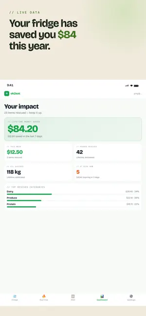 ok2eat: Enjoy Fresh,Waste Less screenshot 3