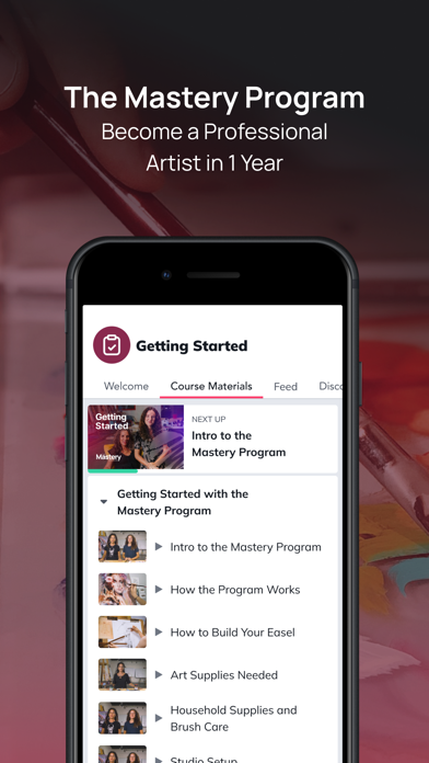 Milan Art iPhone screenshot 4 - Education app