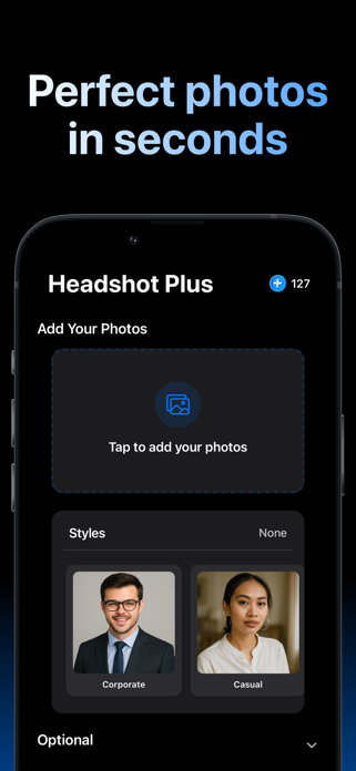 Headshot Plus: AI Headshots Screenshot 4 of 7