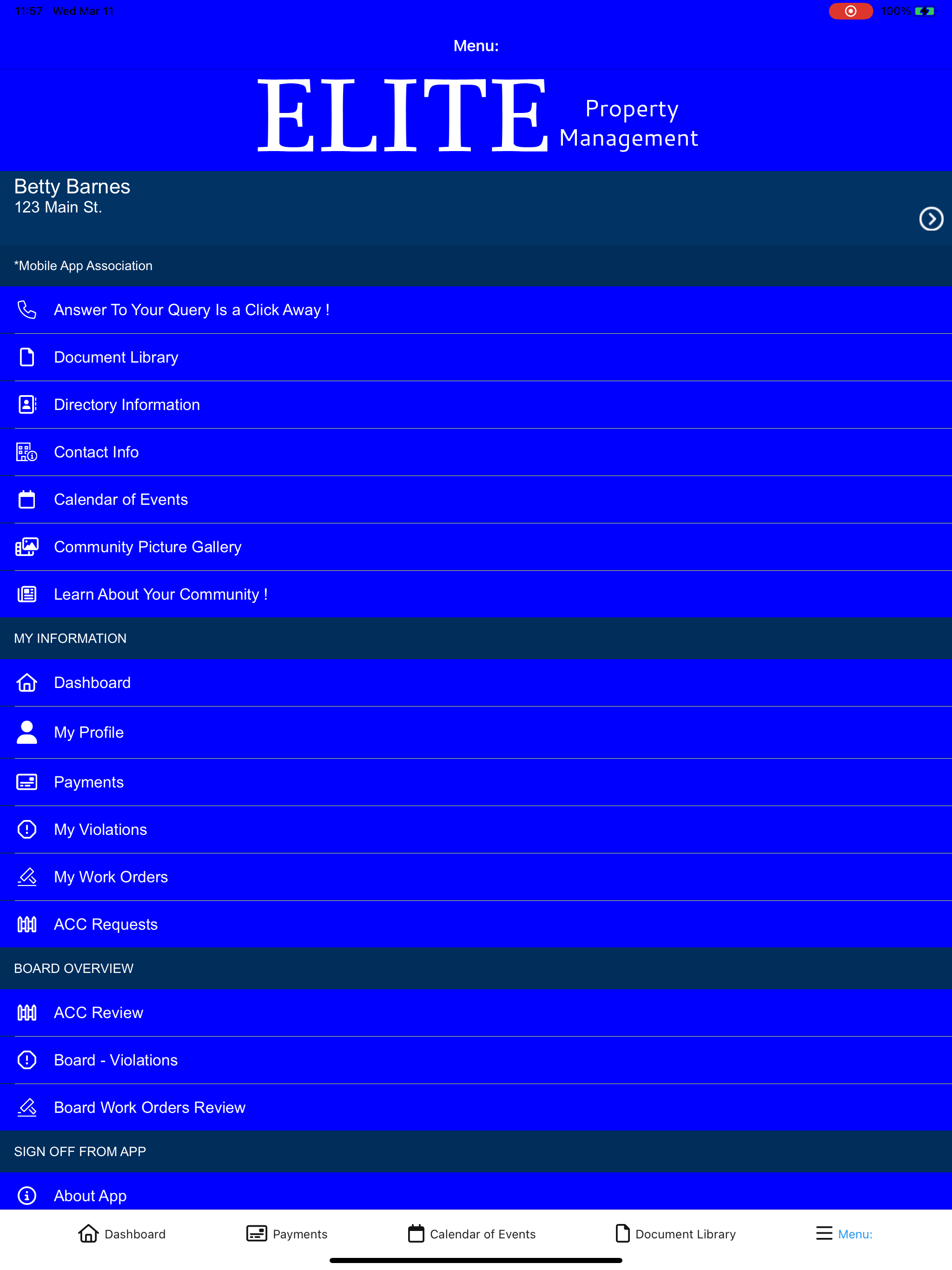 Elite Property Management screenshot 11