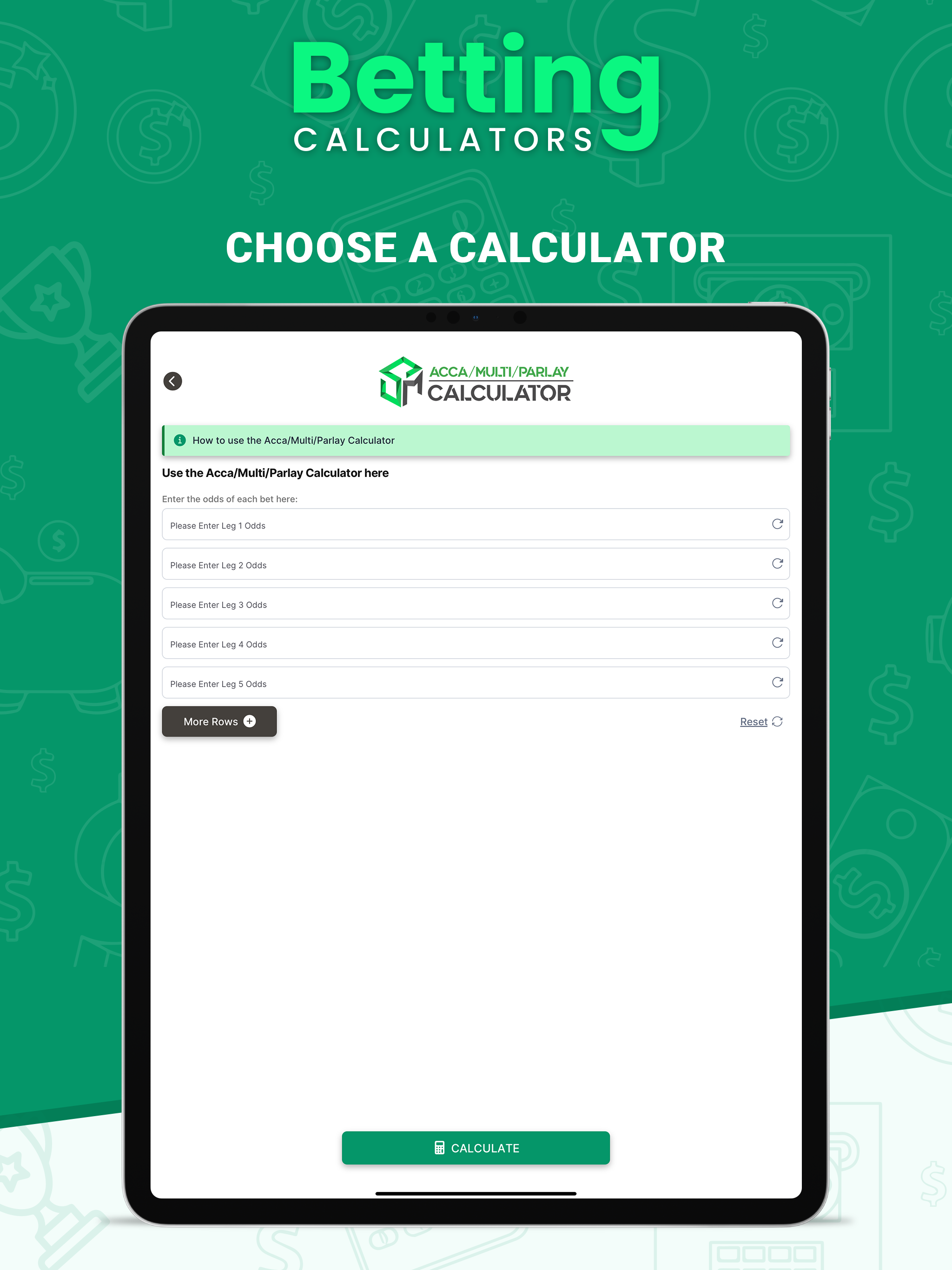 Betting Calculators