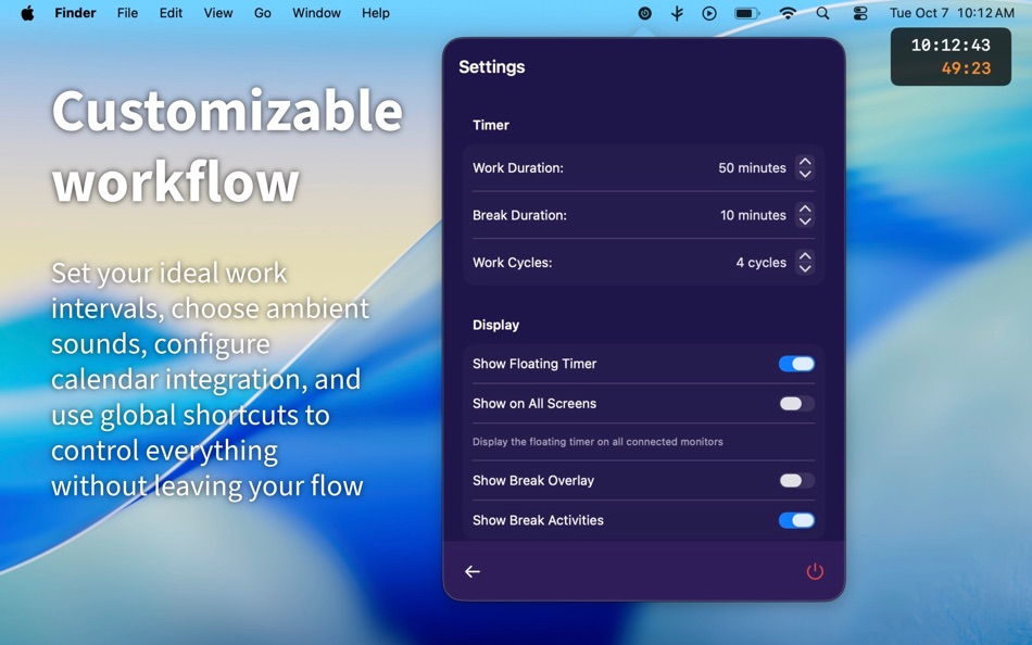 #6. Focusly - Deep Work Timer (macOS) 由: Rakesh Roushan