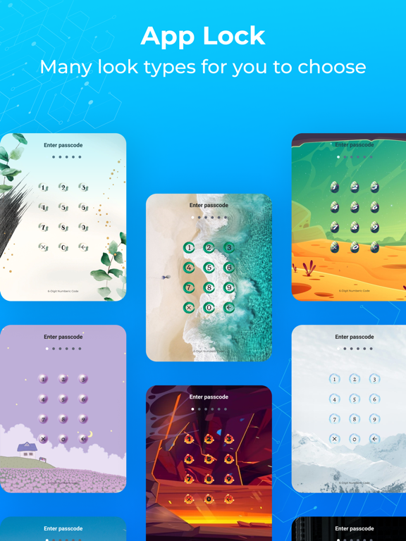 AppLock - Passcode App Lock iPad screenshot 8 - Utilities app