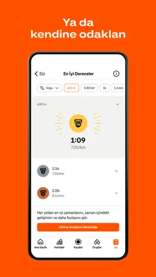 Strava: Koş, Sür, Yürü iPhone Ekran Görüntüsü 10