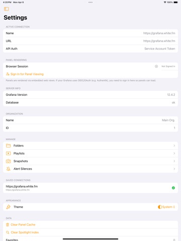 GrafLens iPad screenshot 4