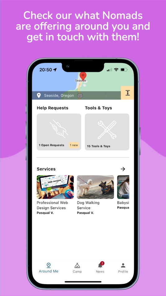 #1. Nomad Neighbor (iOS) 게시자: Starfront Ventures LLC