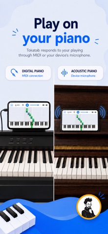 Tokatab - Learn Piano iPhone screenshot