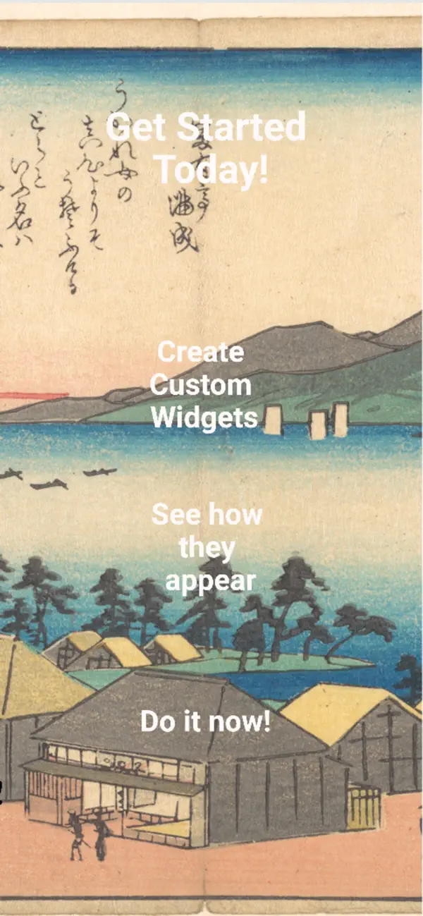 #6. Zen Widgets (iOS) Oleh: Stephen Chien