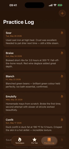 Brulee Cooking Techniques screenshot