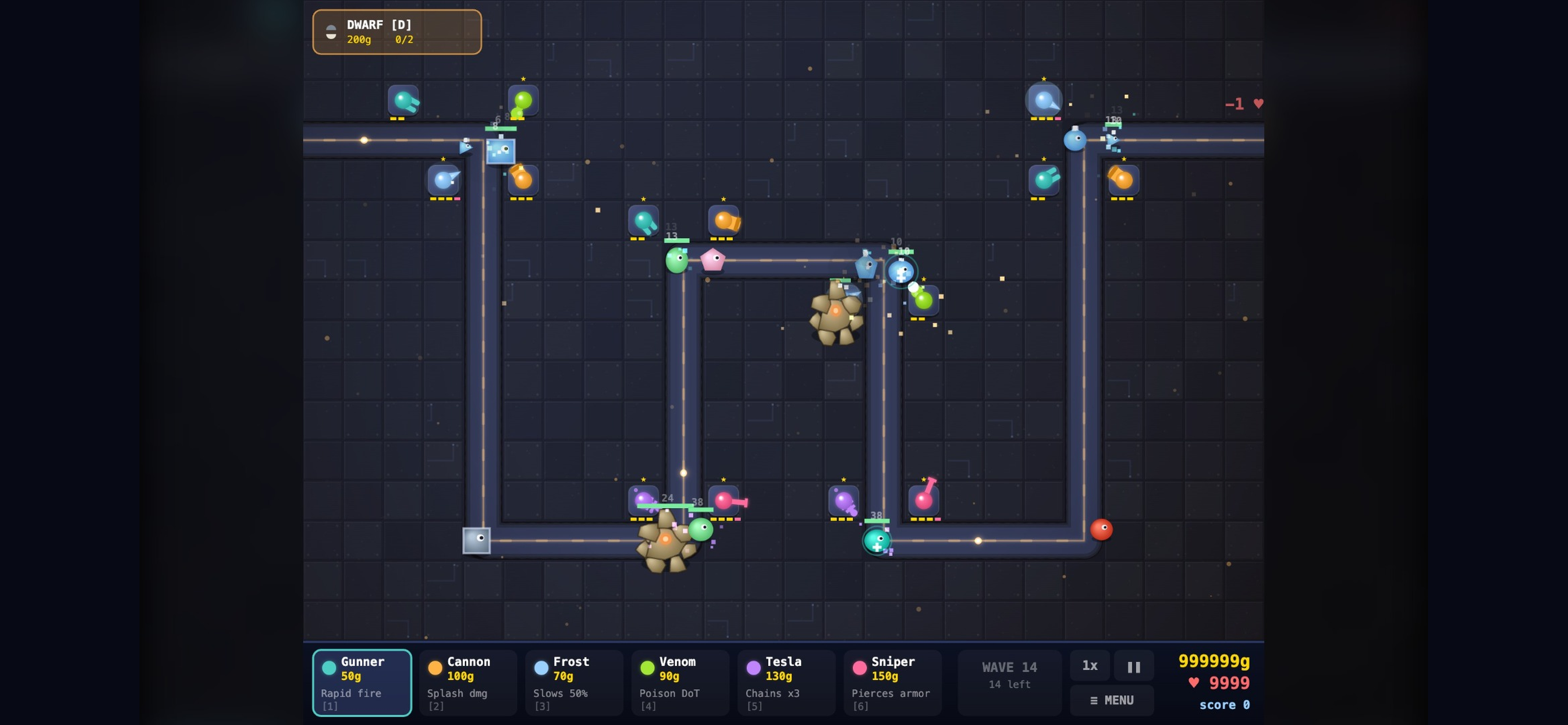 Grid Defense screenshot 4