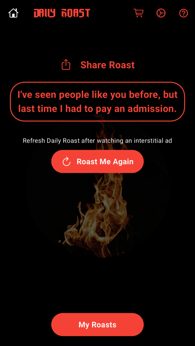 Daily Roast Screenshot