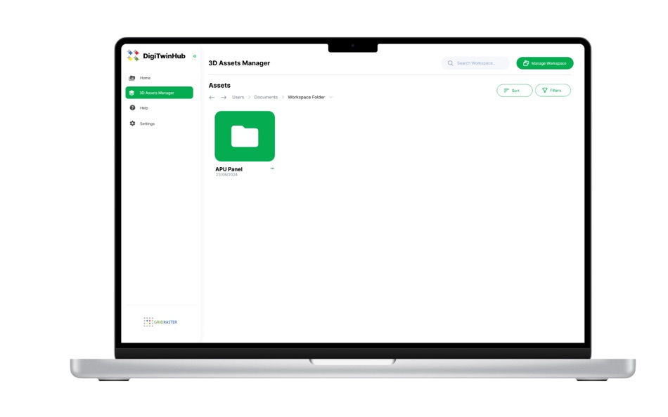 #7. DigiTwinHub (macOS) Podle: Grid Raster Inc.