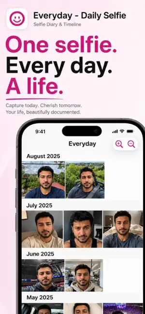Everyday - Daily Selfie screenshot 1