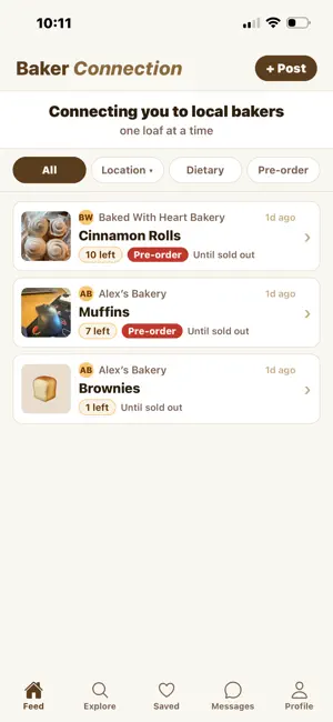 Baker Connection screenshot 2