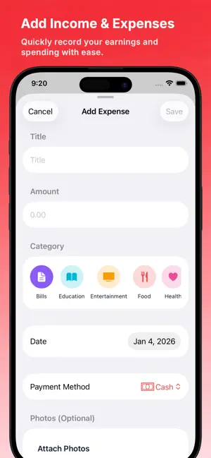 Expense Manager – Money App screenshot 2