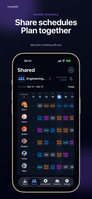CrossShift - Shift Schedule screenshot 4