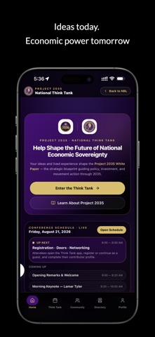 The National Business League iPhone screenshot