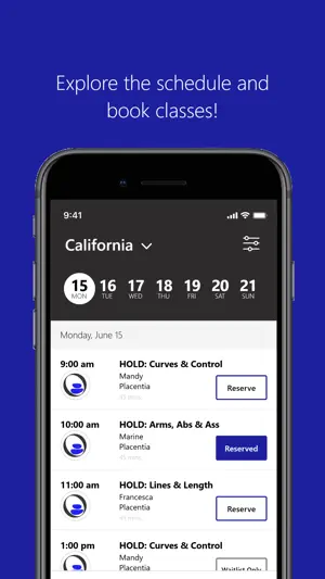 HOLD Fitness Studio screenshot 3