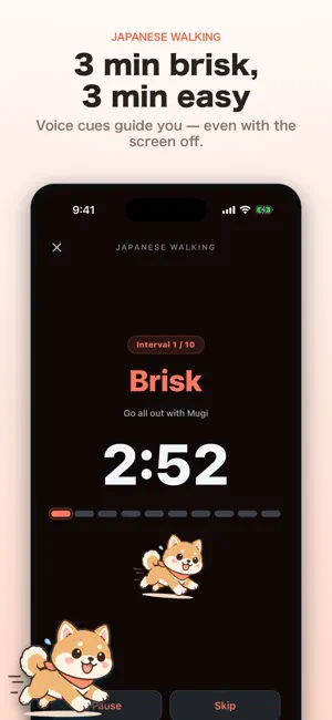 Japanese Walking - Cadence screenshot 2