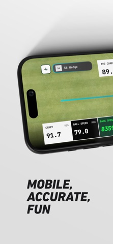 ShotVision Launch Monitor screenshot