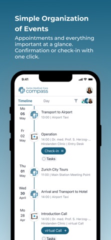 Swiss MedicalCareCompass screenshot