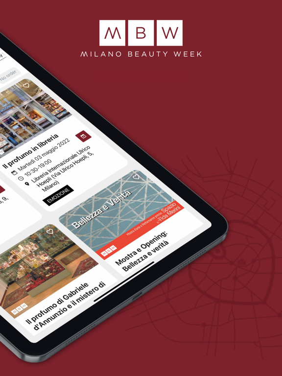 Milano Beauty Week iPad screenshot 2