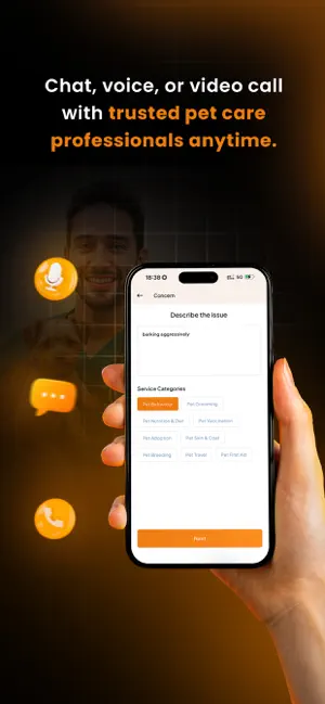 Conbun -  Vet Consultation App iPhone screenshot 3