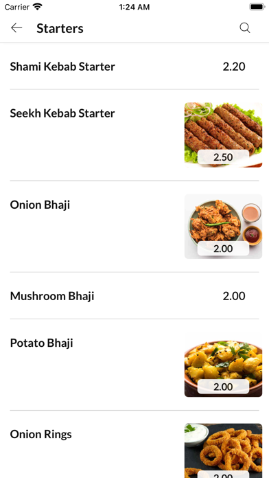 Fahims Takeaway Screenshot
