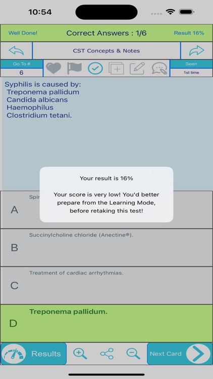 Surgical Technician +5400 quiz screenshot-7