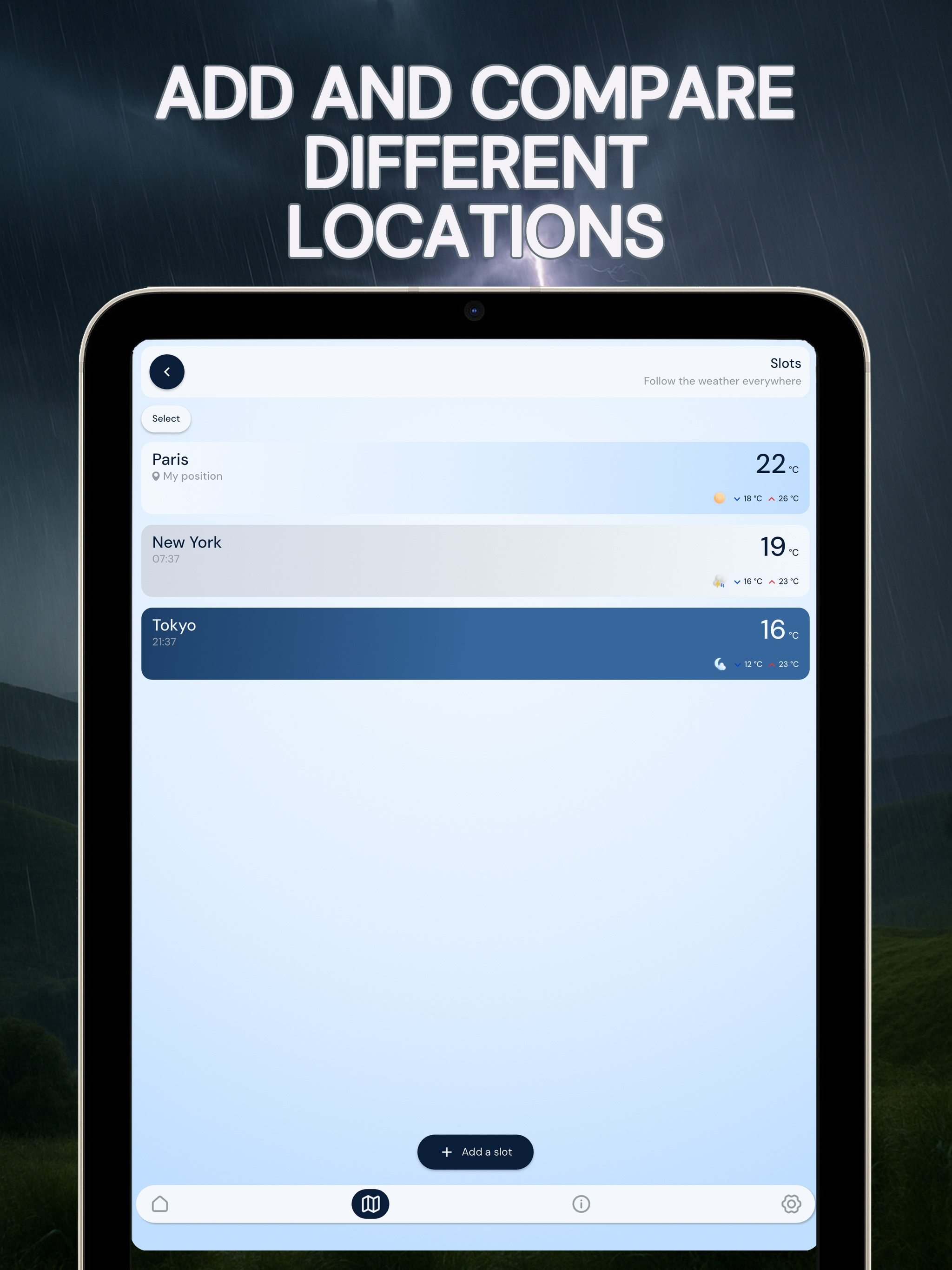 Live Weather: UV & Wind Alerts screenshot 11
