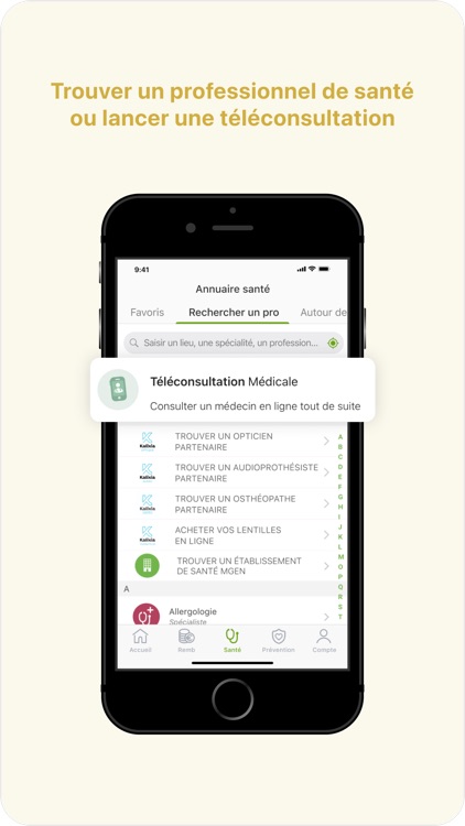 Mutuelle MGEN Espace personnel screenshot-3