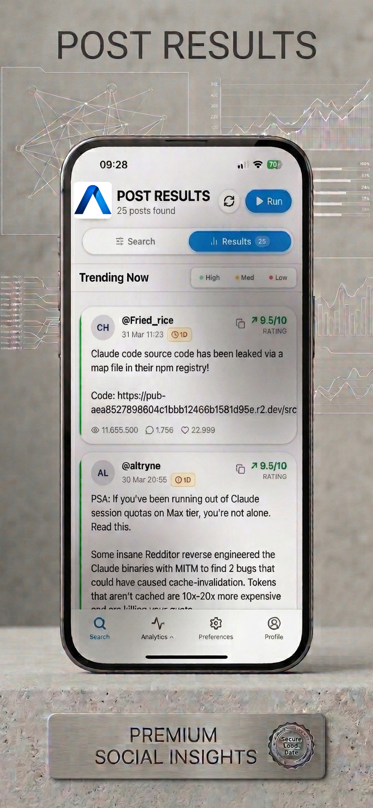 Pursa Analytics screenshot 3