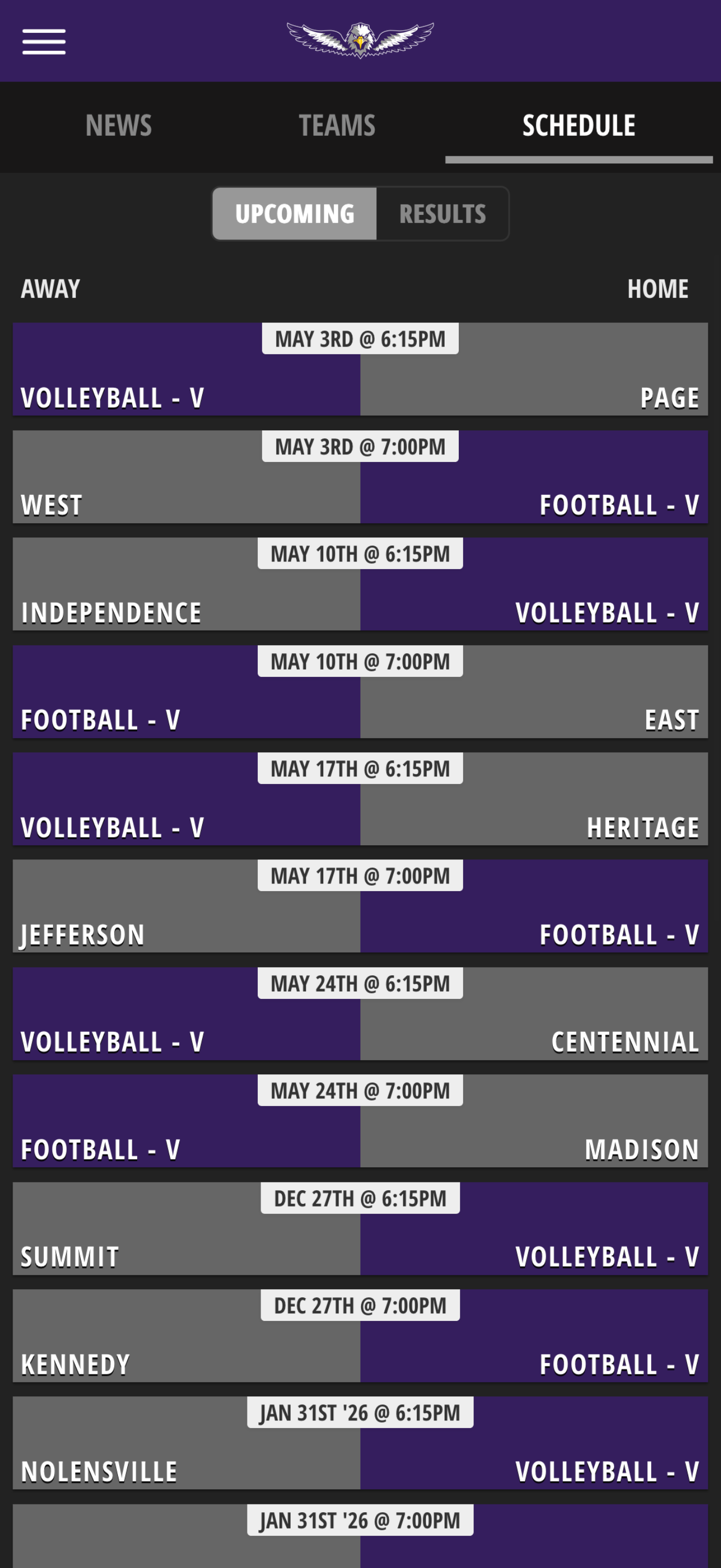 Elkhart Christian Eagles screenshot 3