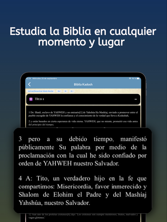 Biblia Kadosh en Español
