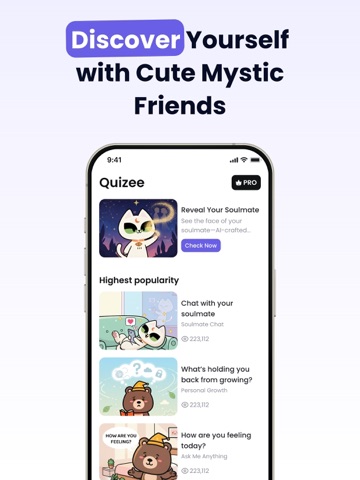Quizee: 2026 Love&Life Preview iPad screenshot