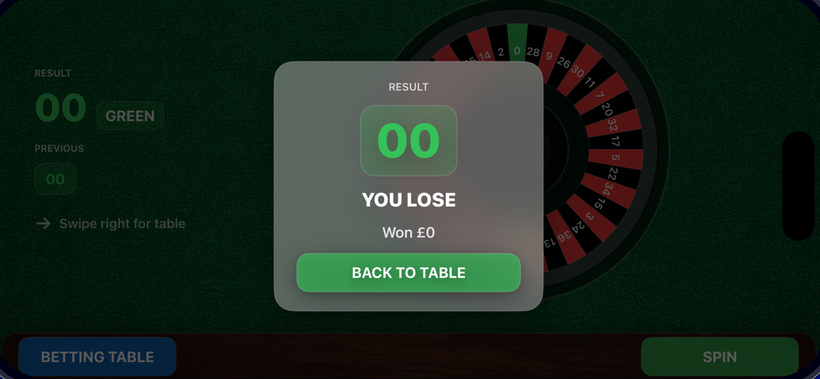 FreeBet Roulette screenshot 4