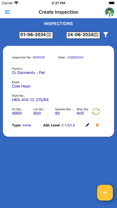 INSPECTION ON GO Screenshot