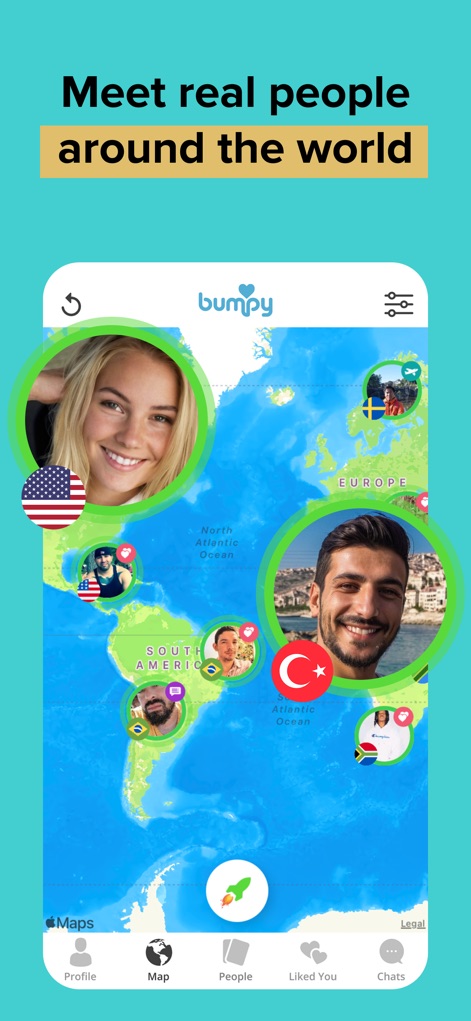 Bumpy – International Dating - Social Networking App | MWM